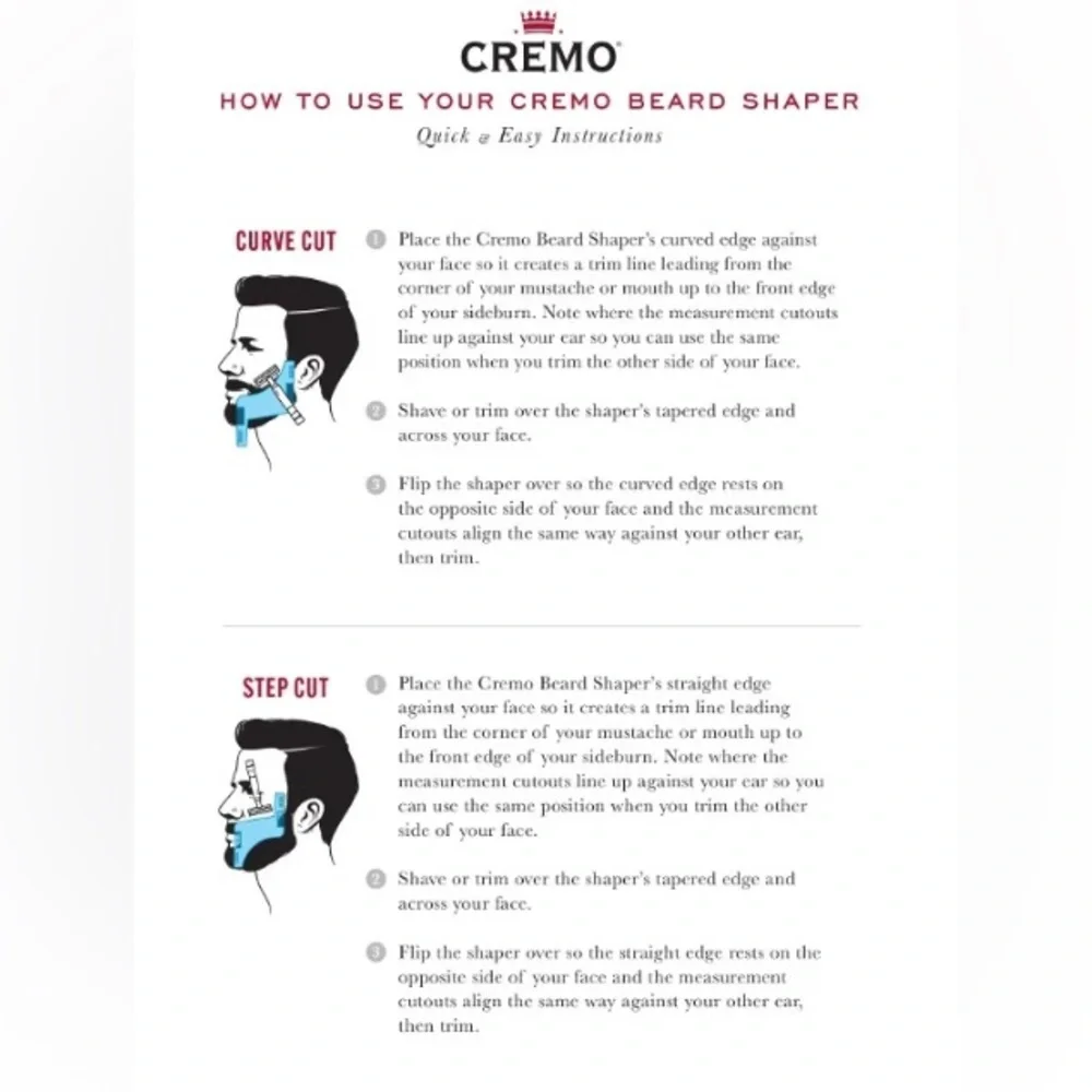 Cremo Beard Shaper Grooming Tool